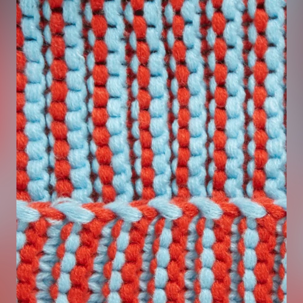 BP Stripe Rib Beanie - Picture 2 of 2